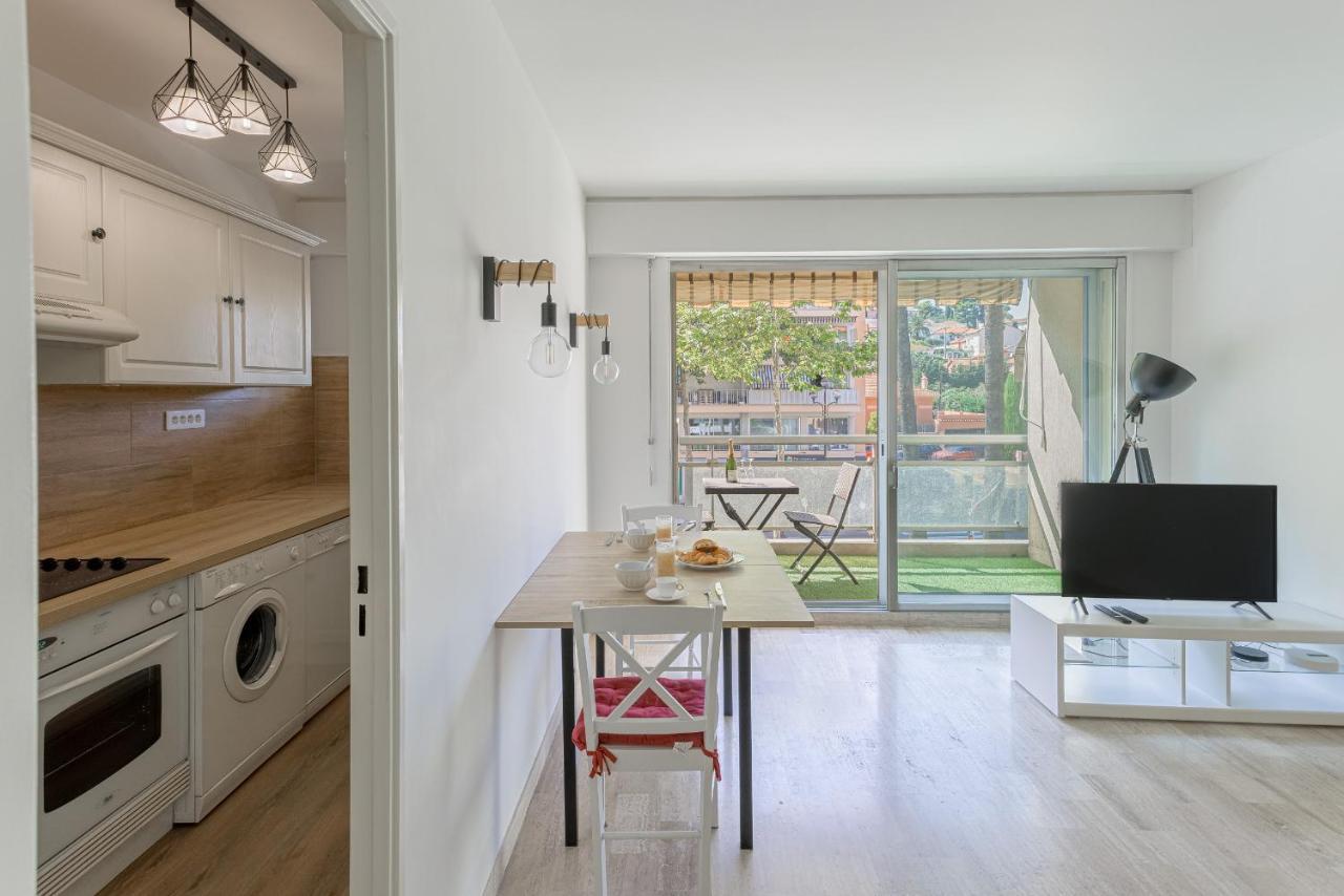 Cosy Studio - Centre Cannes - Terrasse - Clim - Wifi Esterno foto