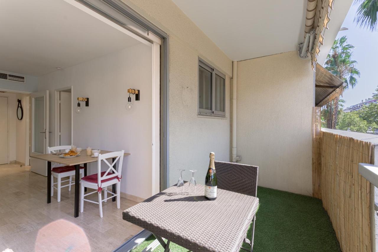 Cosy Studio - Centre Cannes - Terrasse - Clim - Wifi Esterno foto